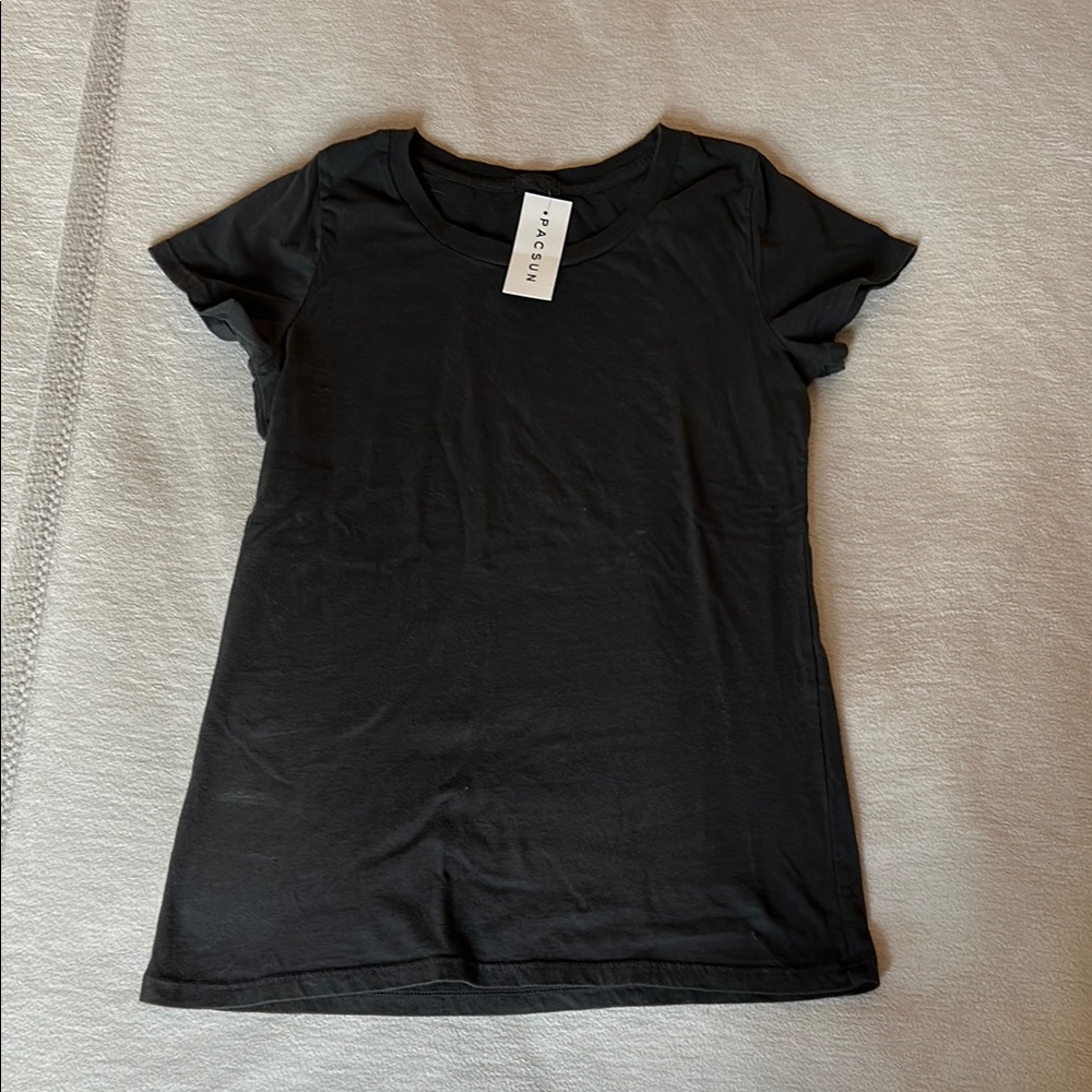 Brandy Melville Black Short Sleeve Tee